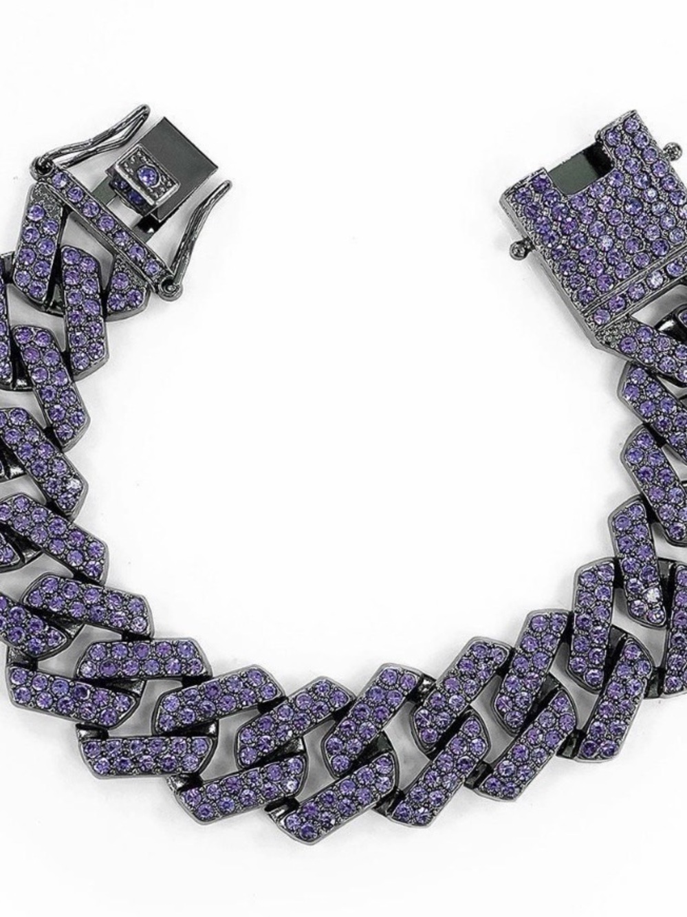 Invicta Elements unisex Drip Chain Bracelet - Purple Rain 80913 - NEW